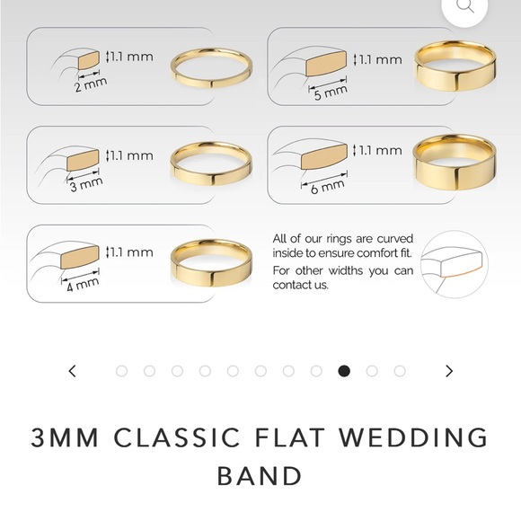 BRAND NEW 14K SOLID GOLD PURITY PROMISE RING SIZE 7 - Picture 6 of 7